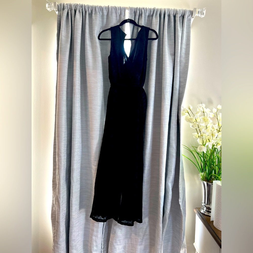Black pant suit